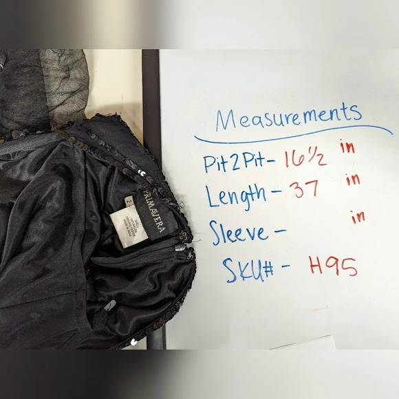 PRIMAVERA sz. 2 Full Sequined Open Back Prom Formal Pageant Mermaid DRESS GOWN - Picture 14 of 14